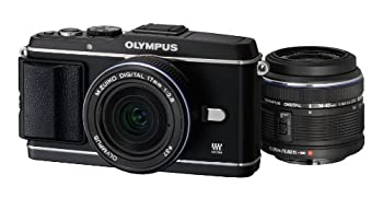 最高級 OLYMPUS オリンパス ミラーレス一眼 PEN E-P3 ツインレンズ