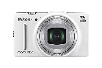 【中古】 Nikon ニコン デジタル写真機 S9700 光学30倍 1605万絵素 エレガントホワイト S9700WH