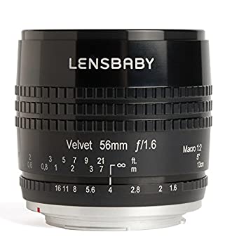 【中古】 Lensbaby LB-V56BM ベルベット 56インチレンズ マイクロフォーサーズカメラ用