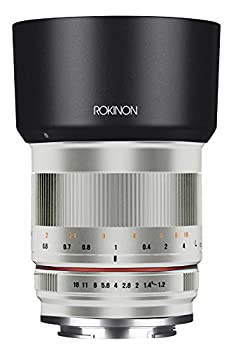 【中古】 Rokinon rk50 m-fx-sil 50mm f1.2 as UMC High Speedレンズfor Fuji (シルバー)