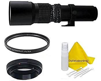 【中古】 Bower 500粍望遠水晶体for PENTAX K1000 K2000 K200d k-500 K100d K 50K 30K-20d K-7 K-5 K-5II K-5IIs K-3II K