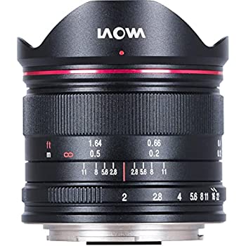 【中古】 Venus Optics VE7520MFTLWBLK 7.5mm f/2 MFT レンズ ドローン用 - ブラック