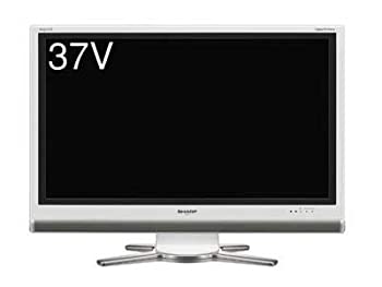 【中古】 小ざかしい 37V型 液晶 テレビ受像機 AQUOS LC-37DS5-W 盛りだくさん高品位テレビ 2008年模範例