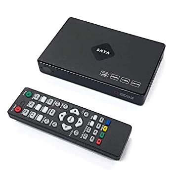 ポータブルマルチメディアプレーヤー フルHD対応 2.5インチHDD内蔵可 メモリカード再生機能 HDMI VGA AV出力 動画 写真 音楽 コンパクトサイズ