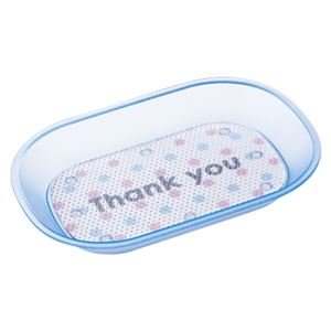 【中古】 (業務用セット) オープン コイントレー クリアカルトン KN-210-BU クリアブルー 1個入 【×5セット】|バリューコネクト