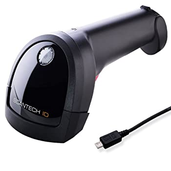 【中古】 ロングレンジCCDバーコードリーダー SG700 Micro-b/USB接続 ブラック