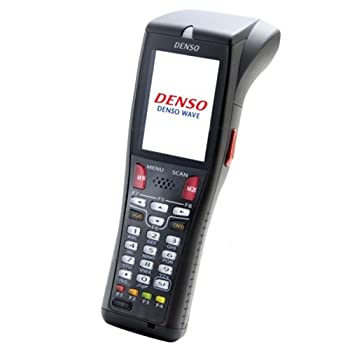 【中古】 DENSO デンソー デンソー 色つや液晶 二座標軸 吊りひも ハンデ 停留所 32MB記憶装置 バッテリ ハンドストラップ付き添い人 Bluetooth BHT-805QB