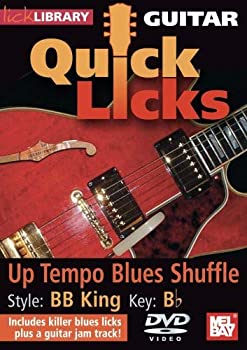 【中古】 Guitar Quick Licks: Bb King Style Up Tempo Blues [DVD] [輸入盤]｜バリューコネクト