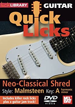 【中古】 Guitar Quick Licks: Yngwie Malmsteen Style [DVD] [輸入盤]｜バリューコネクト