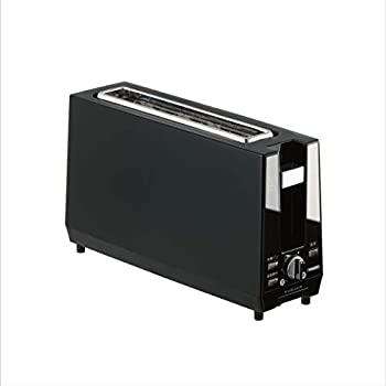 【中古】 ツイン小鳥 トースター ポップアップトースター 2枚焼き 薄型11糎 黒いこと TS-D424B
