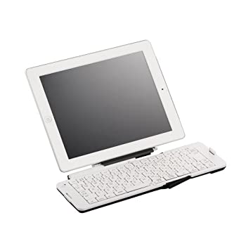 【中古】 iBUFFALO 【iPadmini iPad (Retinaディスプレイ) iPhone5対応】Bluetooth (R) 3.0対応 折りたたみキーボード ポメラ 用キーボード採用