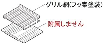 【中古】 三菱 IHクッキングヒーター グリル網 (フッ素塗装) M26555349