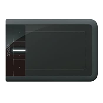 【中古】 Wacom トラックパッド デスクトップPCにタッチパッドの快適操作 Bamboo Touch CTT-460/K0