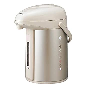 【中古】 象印 ガラス魔法瓶 2.2L ベージュ水量計つきエアーポット AB-RX22-CA|バリューコネクト