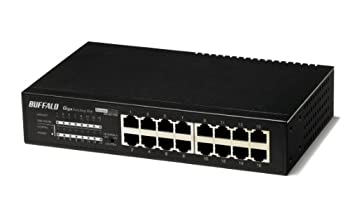 【中古】 BUFFALO 緩衝装置置き目 座標軸2 ノン・賢しいGiga取り替えっこ16界面 BS-G2116U