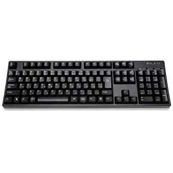 【中古】 FILCO Majestouch2 108赤軸 108キー日本語配列 USB&PS2両対応 Nキーロールオーバー対応 独CherryMX赤軸スイッチ メカニカルキーボード ブラック