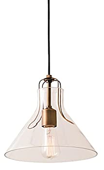 【中古】 INTERFORM INC. インターフォルム ペンダントライト ガラス 照明 Oliteオリテ シンプル インテリア ダイニング ゴールド トライアングル LT-1607｜バリューコネクト