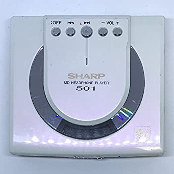 【中古】 SHARP 携帯型MD電気蓄音機 MD-ST501-W 白いこと