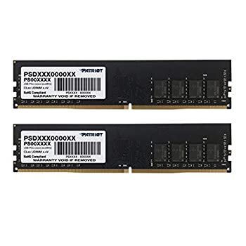 【中古】 Patriot Memory DDR4 2666MHz PC4-21300 16GBキット (2 x 8GB) デスクトップ用メモリ PSD416G2666K