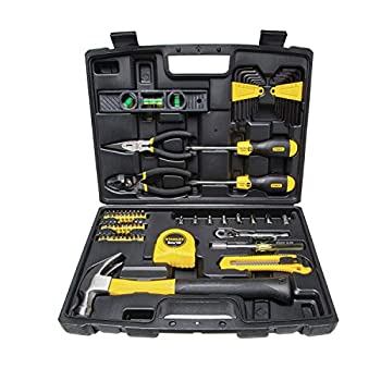 【中古】 Stanley 94-248 65-Piece Homeowner Tool Kit by Stanley