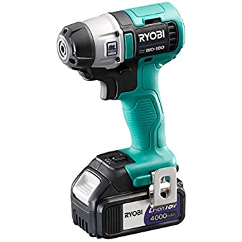 アイテム勢ぞろい リョービ RYOBI 充電式インパクトドライバ 18V BID