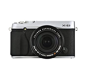 【中古】 FUJIFILM 富士フイルム 鏡鑑受け答え一眼 X-E2 望遠レンズ一揃いの道具 しろがね色 F X-E2S 1855KIT デジタルカメラ-カメラ・ビデオカメラ・光学機器