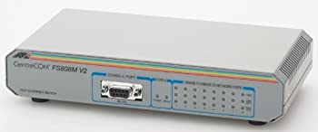 【中古】 アライドテレシス CentreCOM FS808M V2 レイヤー2インテリジェント・スイッチ 1338R
