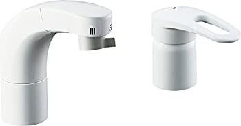 【中古】 LIXIL リクシル INAX 洗面器・手洗器用水栓金具 ホース引出式シングルレバー洗髪シャワー混合水栓 SF-800SU
