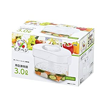 【中古】 パール金属 即席漬物器 ピックラック 角型 3L C-1076｜バリューコネクト