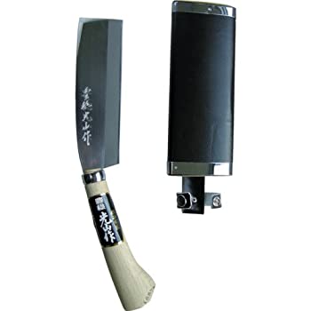 【中古】 豊稔光山作 安来鋼青紙付 両刃腰鉈 HT-3511