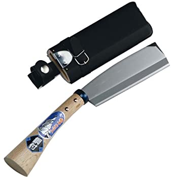 【中古】 手打ヤスキ鋼付 サヤ付鉈 07025