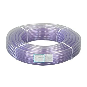 【中古】 三洋化成 透明ホース 20×24 TM-2024K50T 50M カセ巻