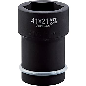 【中古】 京都機械工具 KTC 自動車専用工具 走行装置 25.4mm 1インチ インパクトレンチ ホイールナットコンビソケット 薄肉 サイズ 41x21 ABP8-4121T 9,157円