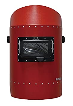 【中古】 スター電器製造 SUZUKID カラーヘルメット面 レッド カバープレート・遮光プレート#10付 P-896 13,293円