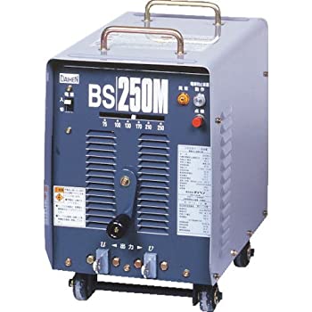【中古】 ダイヘン 電防内蔵遣り取り弧線溶接機 250アンペア60サイクル BS250M60
