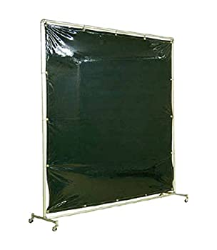 【中古】 吉野 遮光フェンスアルミパイプ 2×2 単体キャスター ダークグリーン YS22SCDG
