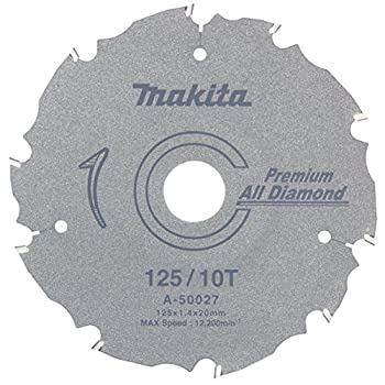 【中古】 マキタ Makita プレミアムオールダイヤチップソー 外径125mm 刃数10T A-50027 18,056円