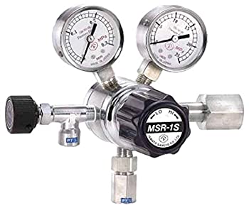 【中古】 分析機用二段圧力調整器 MSR-1S MSR1S12TRC