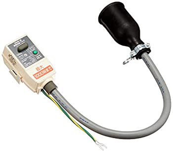 【中古】 テンパール工業 漏電保護プラグ OC付 10A 15mA GRPD11015BC