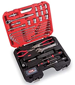 【中古】 トネ TONE コンビネーションツールセット K700 差込角12.7mm 1/2 レッド 内容57点