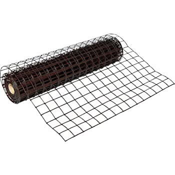【中古】 TRUSCO トラスコ 多目的樹脂ネット ブラウン1mX10m 目合67mmX64mm T-H10PB|バリューコネクト