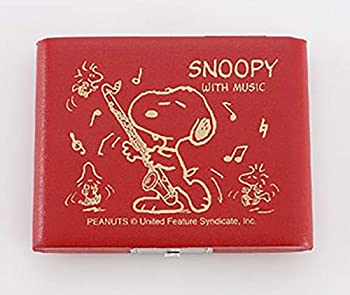 【中古】 スヌーピー リードケース バスクラリネット 5枚入 レッド