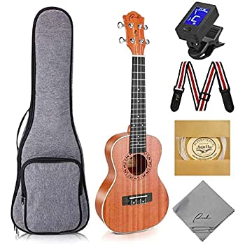 【中古】 コンサート・ ウクレレ Ranch Concert Ukulele 23 インチ・サイズ 天然ウッド製 【Hawaii 初心者入門セット】専門の ハワイ・ミニ・ギター 楽器｜バリューコネクト 52,720円