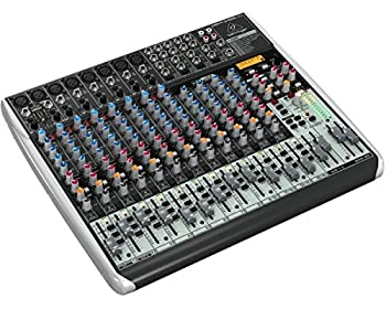 【中古】 Behringer アナログミキサー 22チャンネル2バス 1ノブコンプ エフェクト USBオーディオインターフェース XENYX QX2222USB ブラック｜バリューコネクト