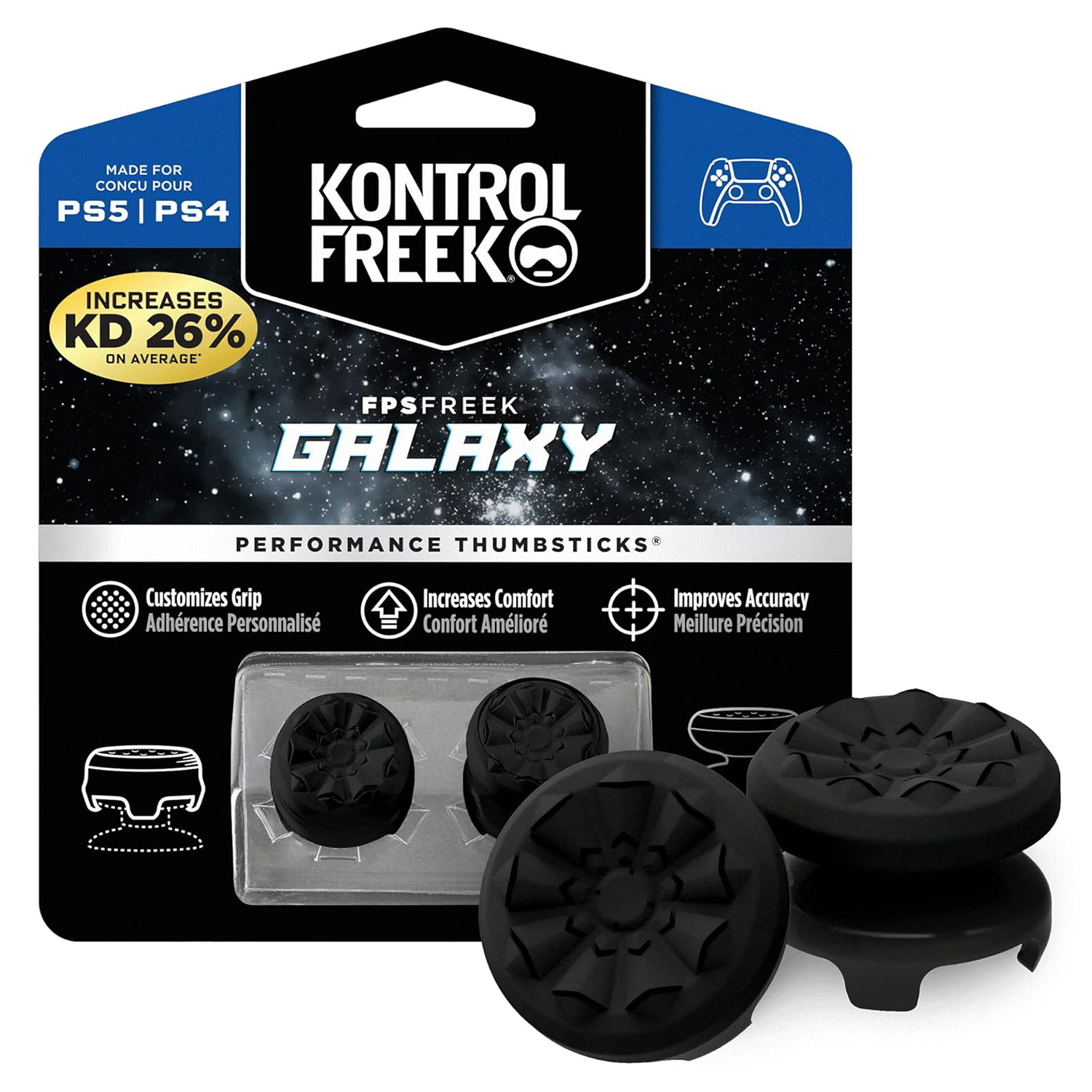 楽天市場】KontrolFreek BLA-2807-XBX FPS Freek Galaxy Black