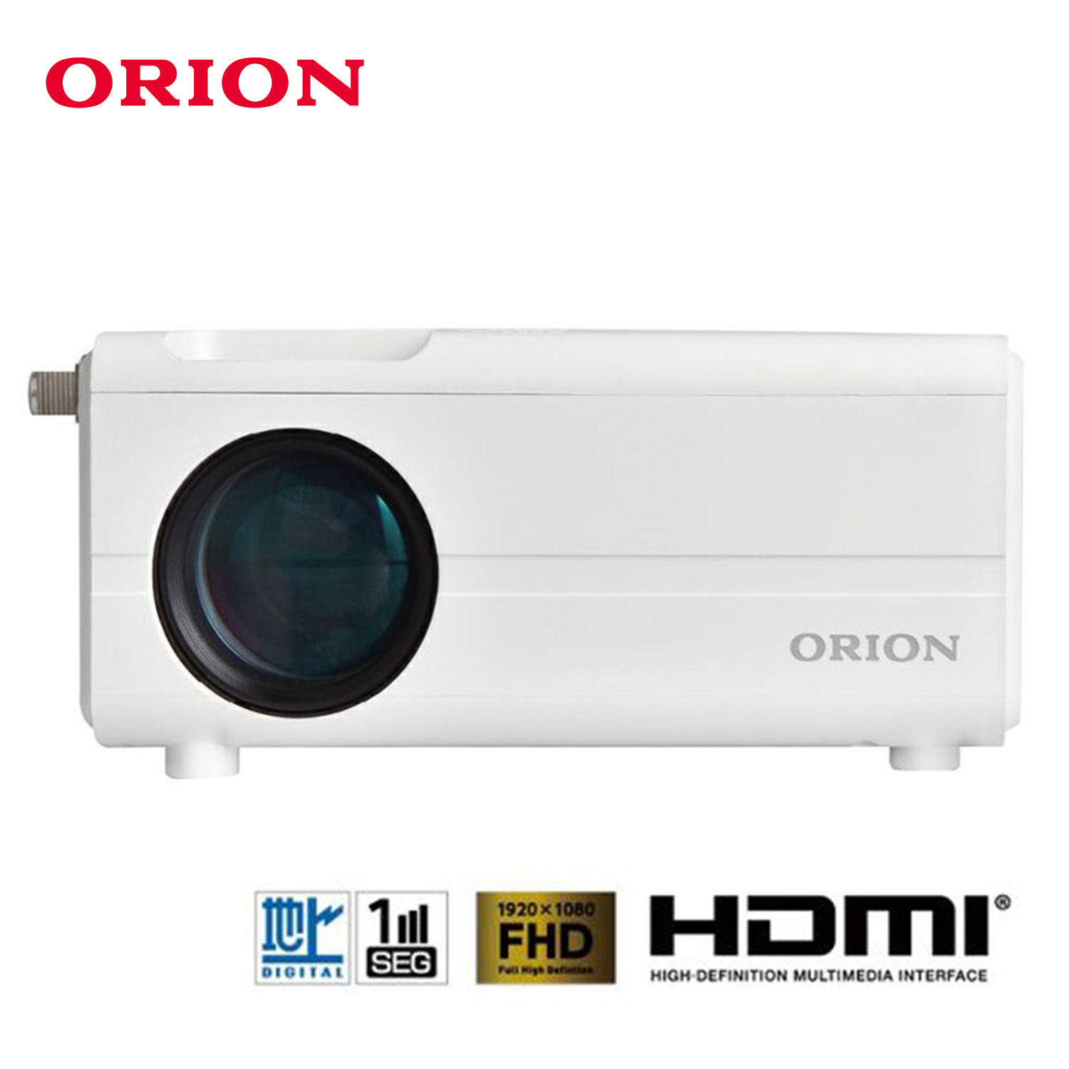 ORION OP-1001W プロジェクター テレビチューナー付きプロジェクター OP-1001W｜VISUAL｜株式