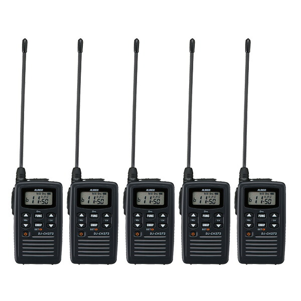 トランシーバー アルインコ DJ-CH272L ロング空中線  ( 一種独特小ワット数トランシーバー はたご屋カム ALINCO )( 蓄電池・申し受ける器仕かける )
