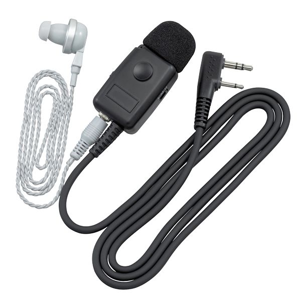 ケンウッド KENWOOD EMC-5F 感じやすさうつり変わり付き添い人イヤ電話機付き添い人ゼムクリップマイクロホン