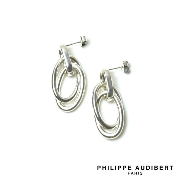 PHILIPPE AUDIBERT フィリップオーディベール Jude earring BO5206 レディース【シルバー】【送料無料】