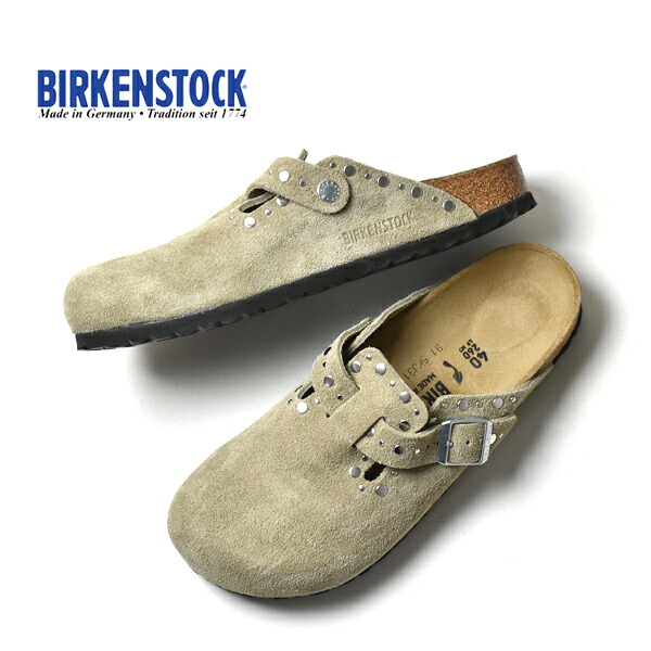 【26SS】BIRKENSTOCK ビルケンシュトック BOSTON RIVET ボストン リベット ナロー 1030418 レディース メンズ ユニセックス【トープ】【送料無料】｜trois（トロア） 18,744円